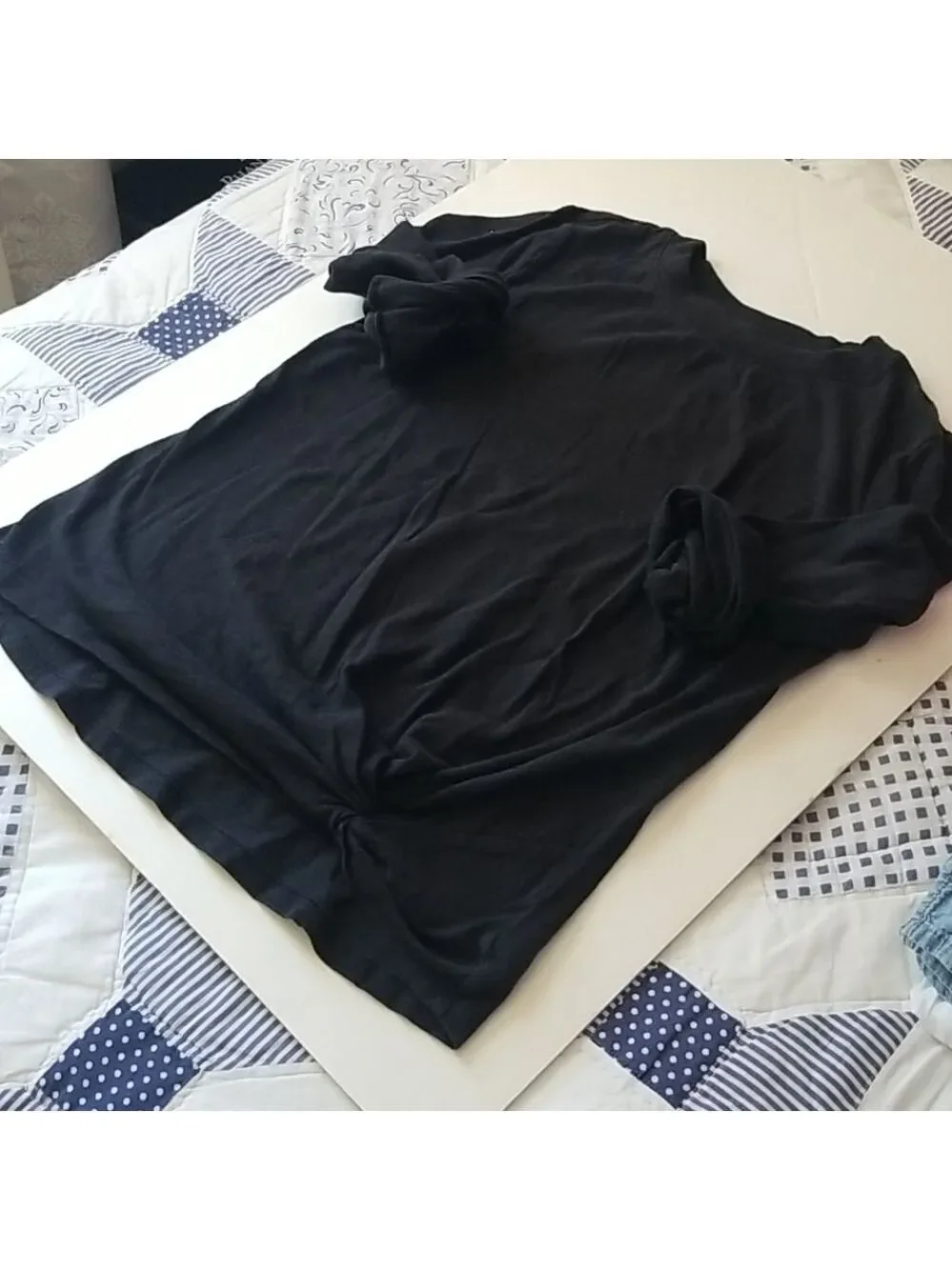 GAP Kids Long Sleeve Twist Knot Tee XL